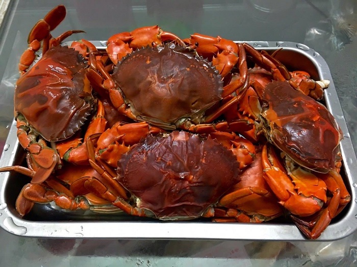 Cua cốm cà mau năm căn, Cua hai da