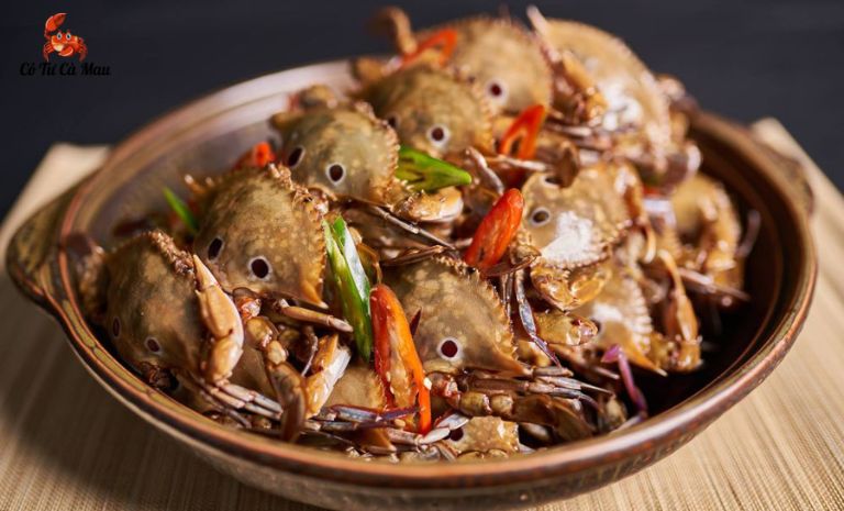 Ghẹ 3 chấm hay còn được gọi là ghẹ mặt trăng