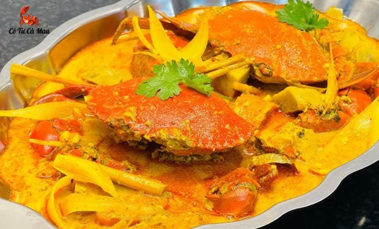 Hương vị của món cà ri cua cà mau làm nhiều thực khách nhớ mãi không quên