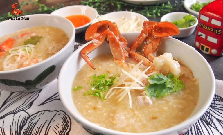 Cháo ghẹ vừa ngon lại vừa tốt cho sức khỏe