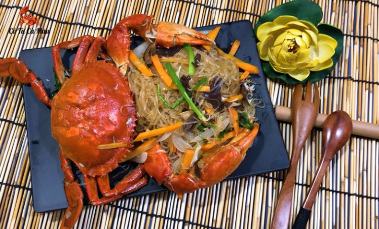Cua cà mau nấu miến chứa nhiều chất dinh dưỡng tốt cho cơ thể