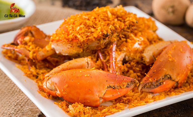 Món cua rang muối thơm ngon đậm vị