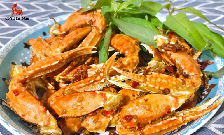 Ghẹ rang muối ớt là món ăn cực kỳ kích thích vị giác
